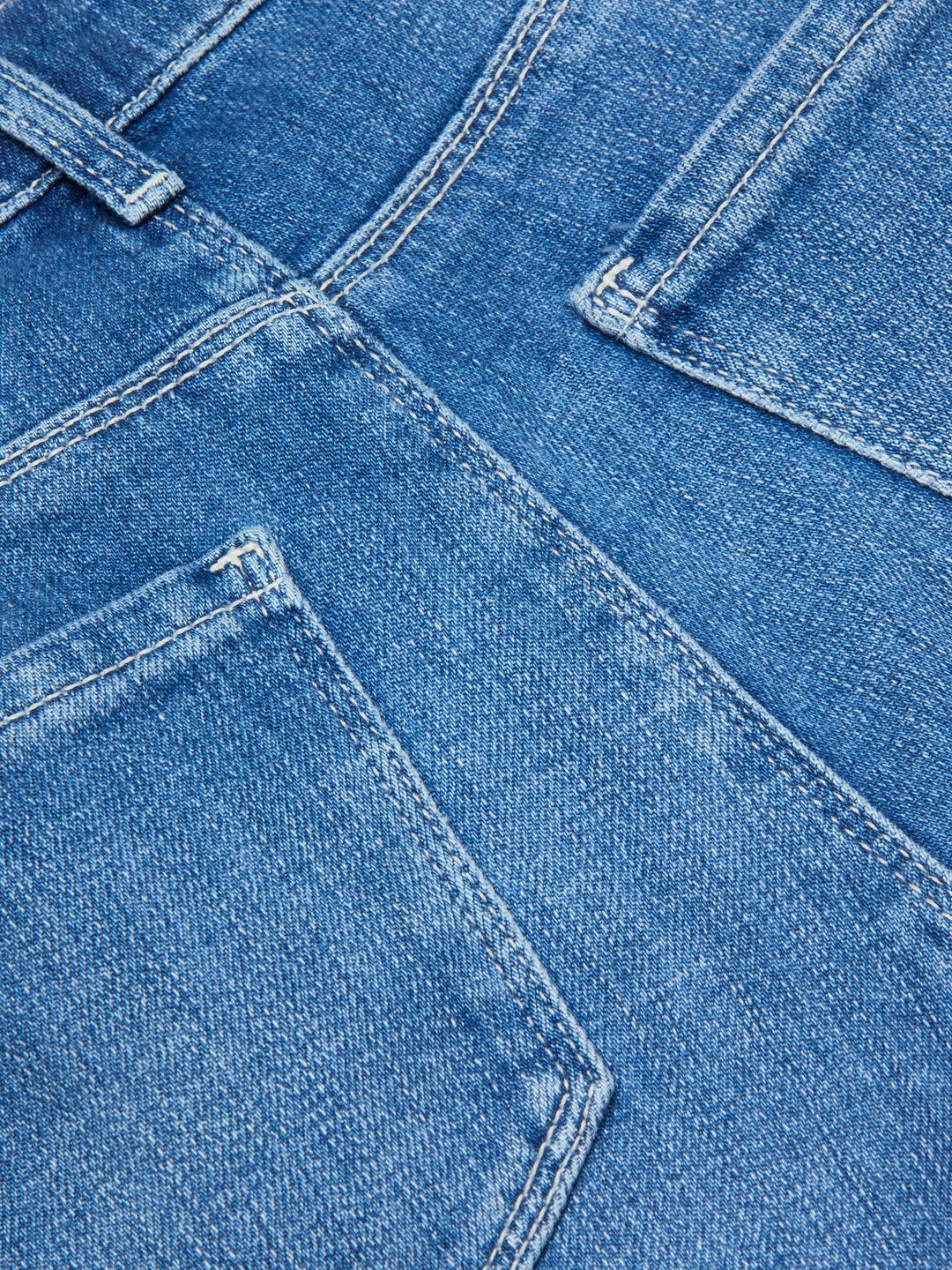 Clayton Coated Wide Leg Jean in Riverside