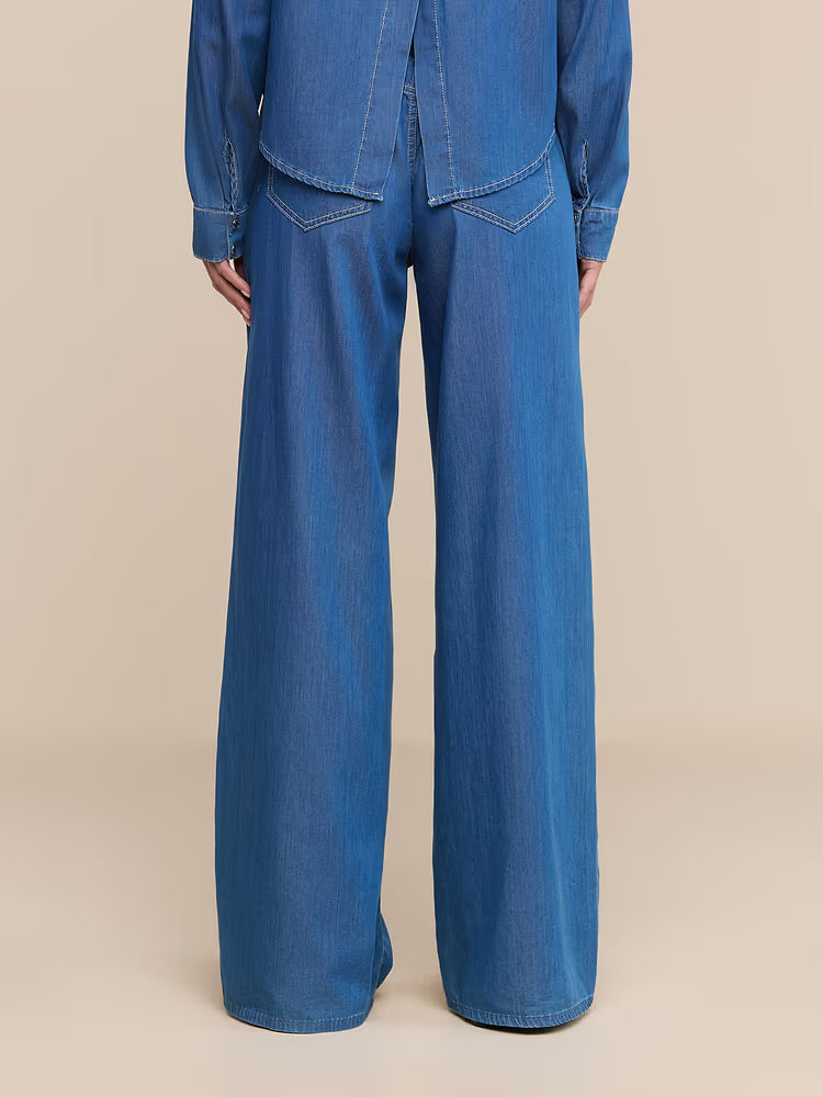 Alicent Wide-Leg Jean in Cherokee