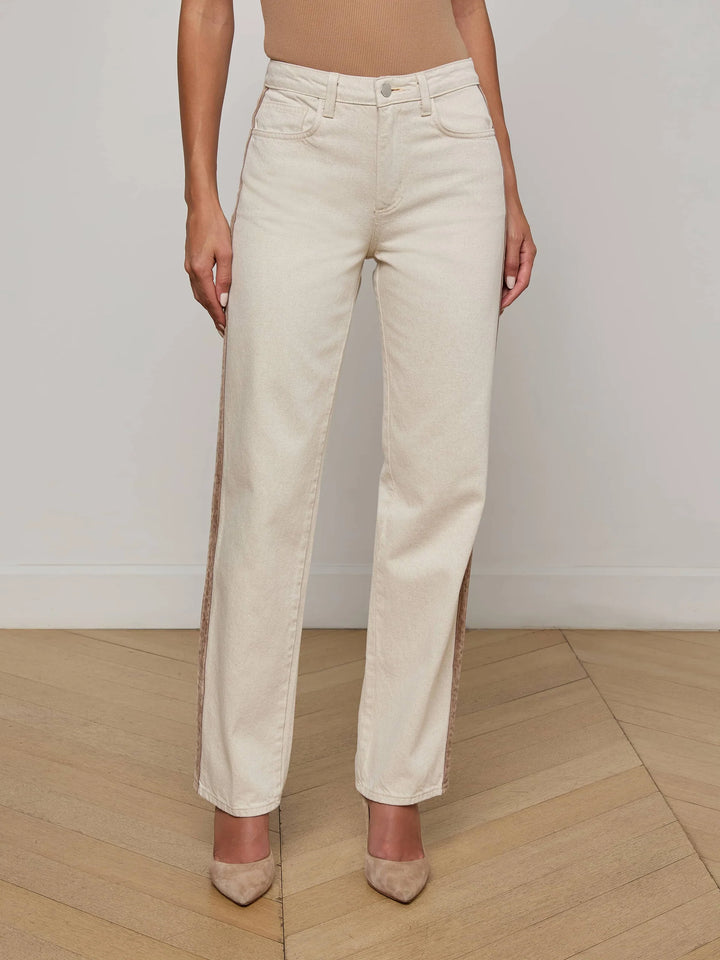Jones Stovepipe Jean in Desert Tan/Taupe
