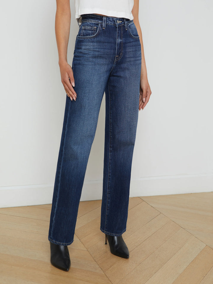 Jones Ultra High-Rise Stovepipe Jean in Trenton