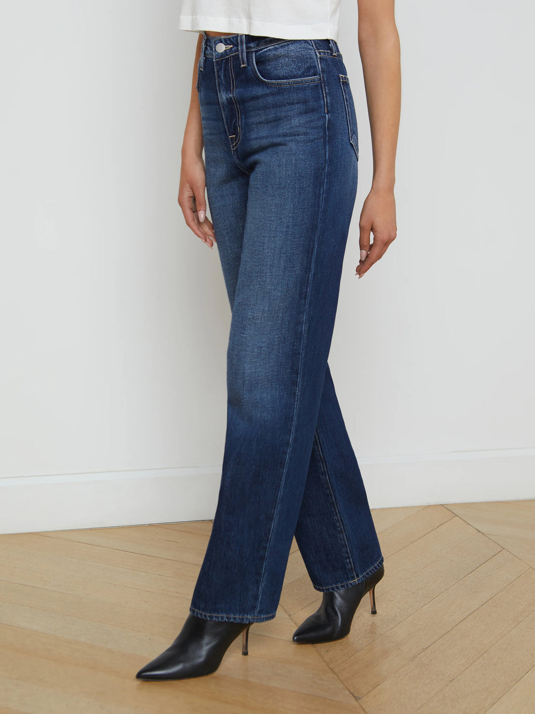 Jones Ultra High-Rise Stovepipe Jean in Trenton