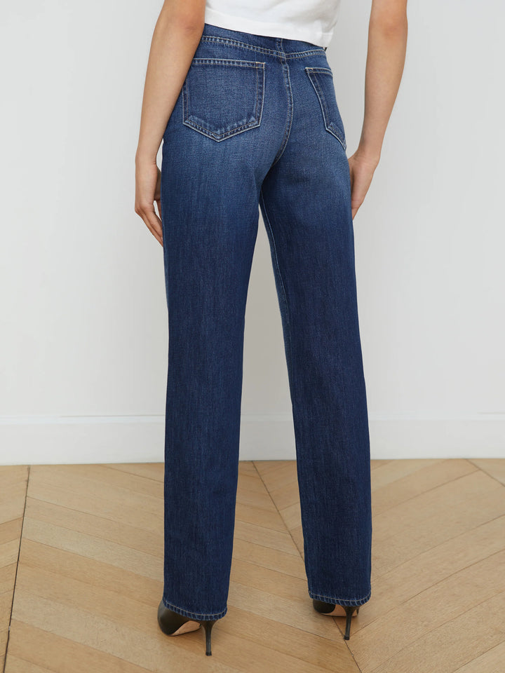 Jones Ultra High-Rise Stovepipe Jean in Trenton