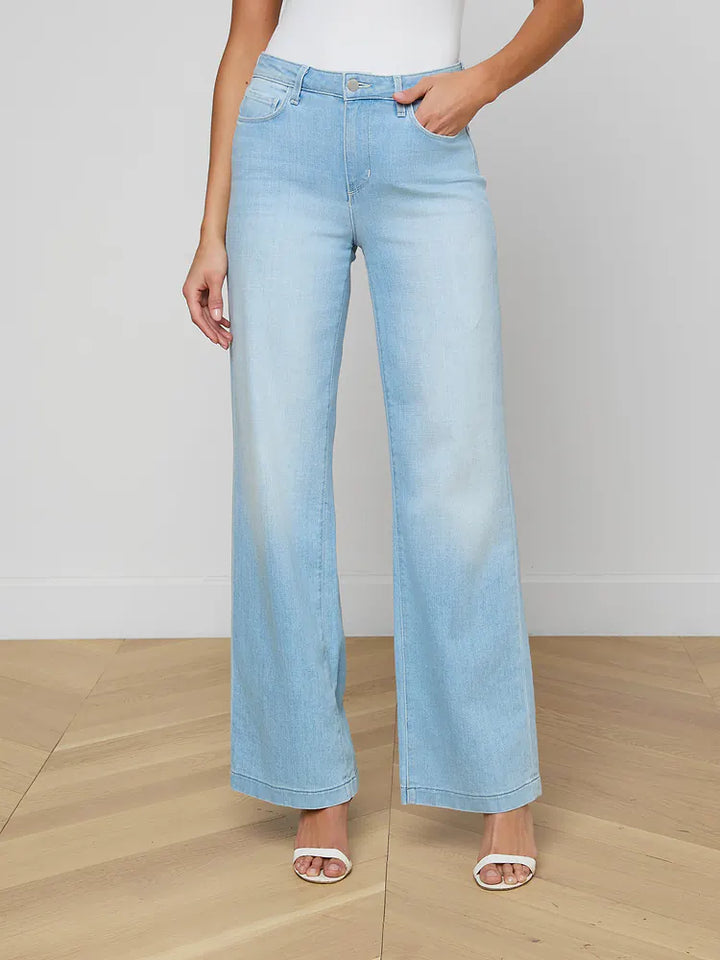 Scottie Wide-Leg Jean in Bayridge