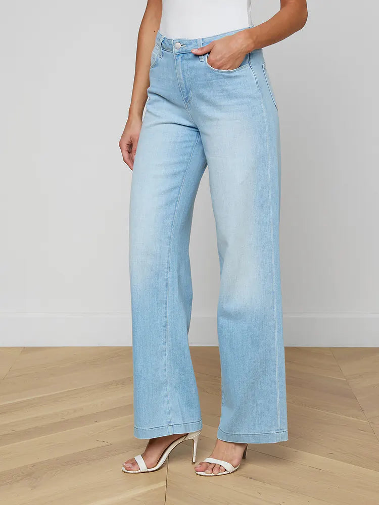 Scottie Wide-Leg Jean in Bayridge