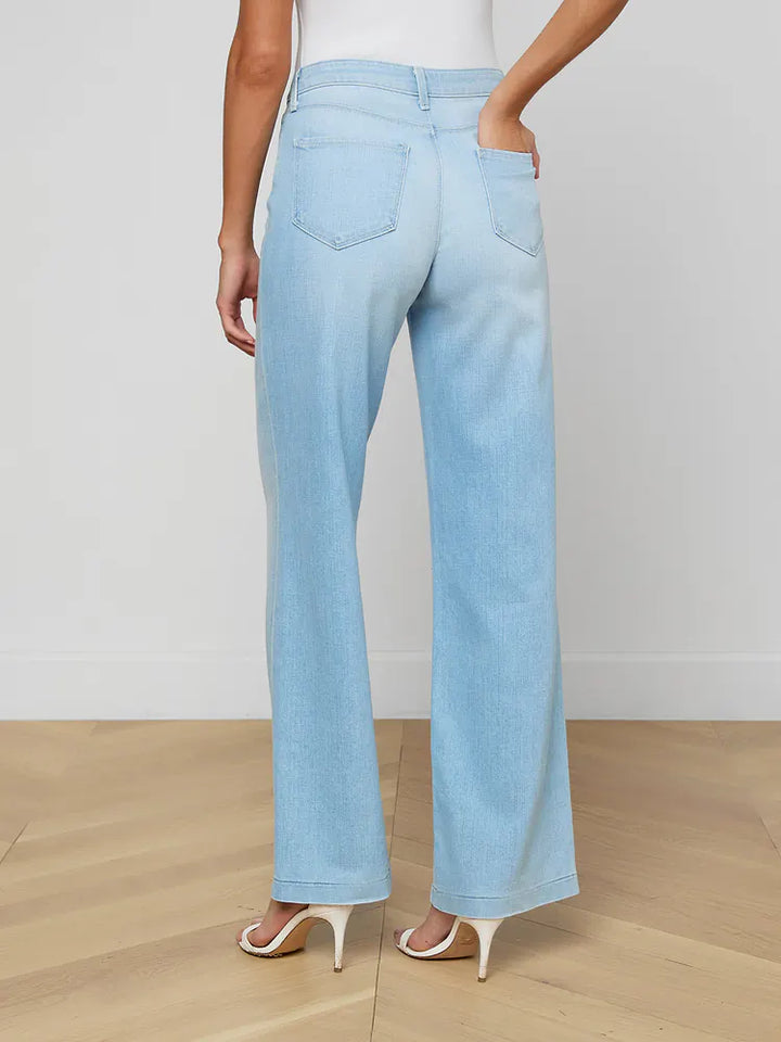 Scottie Wide-Leg Jean in Bayridge