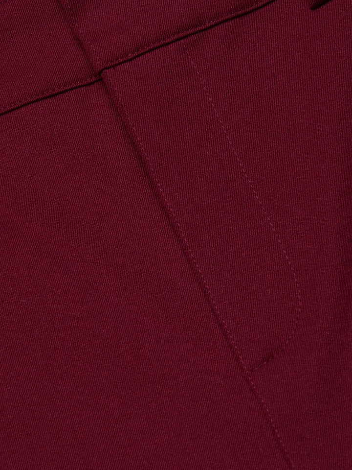 Ketra Bootcut Trouser in Black Cherry