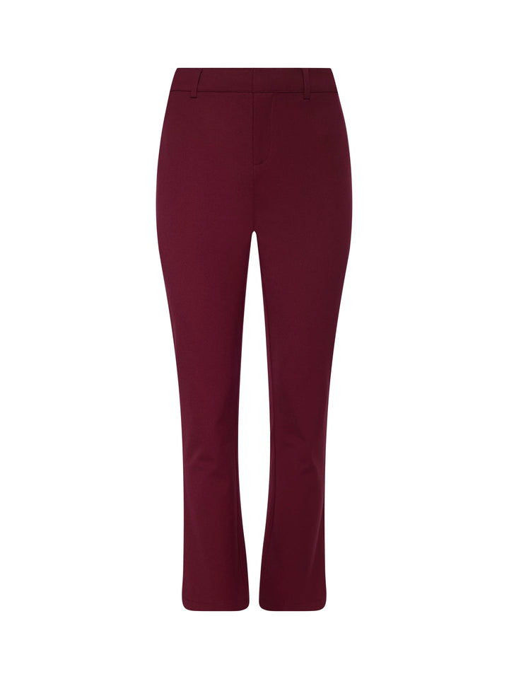 Ketra Bootcut Trouser in Black Cherry