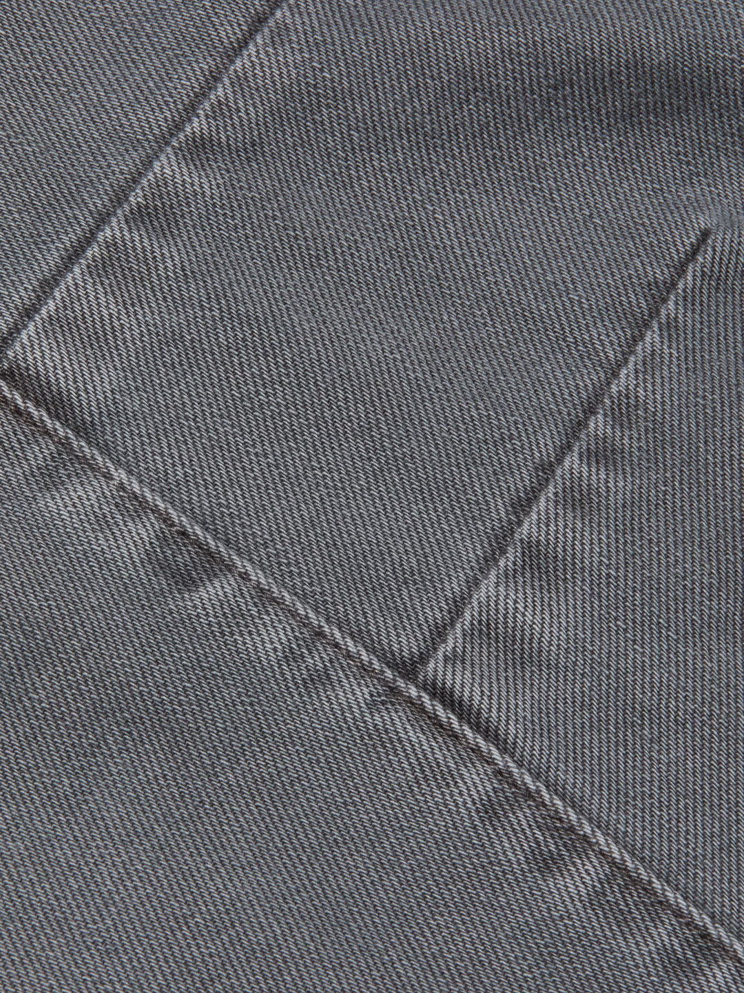 Cody Cropped Barrel-Leg Jean in Medium Grey