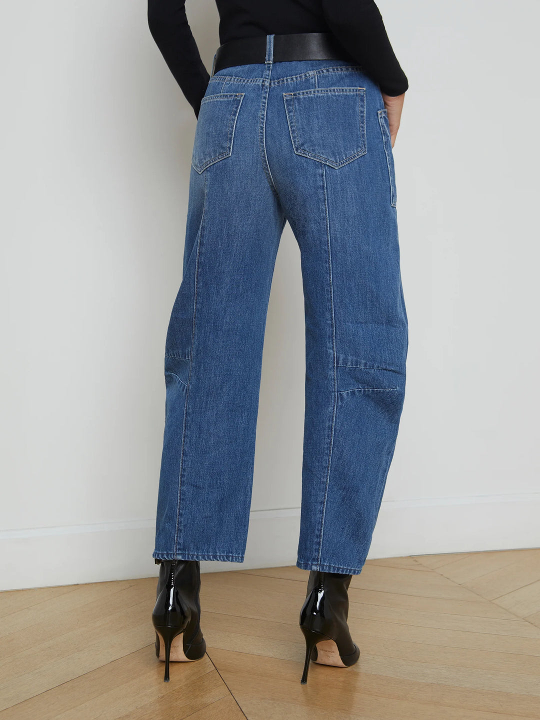 Cody High Rise Rodeo Jean in Brentwood