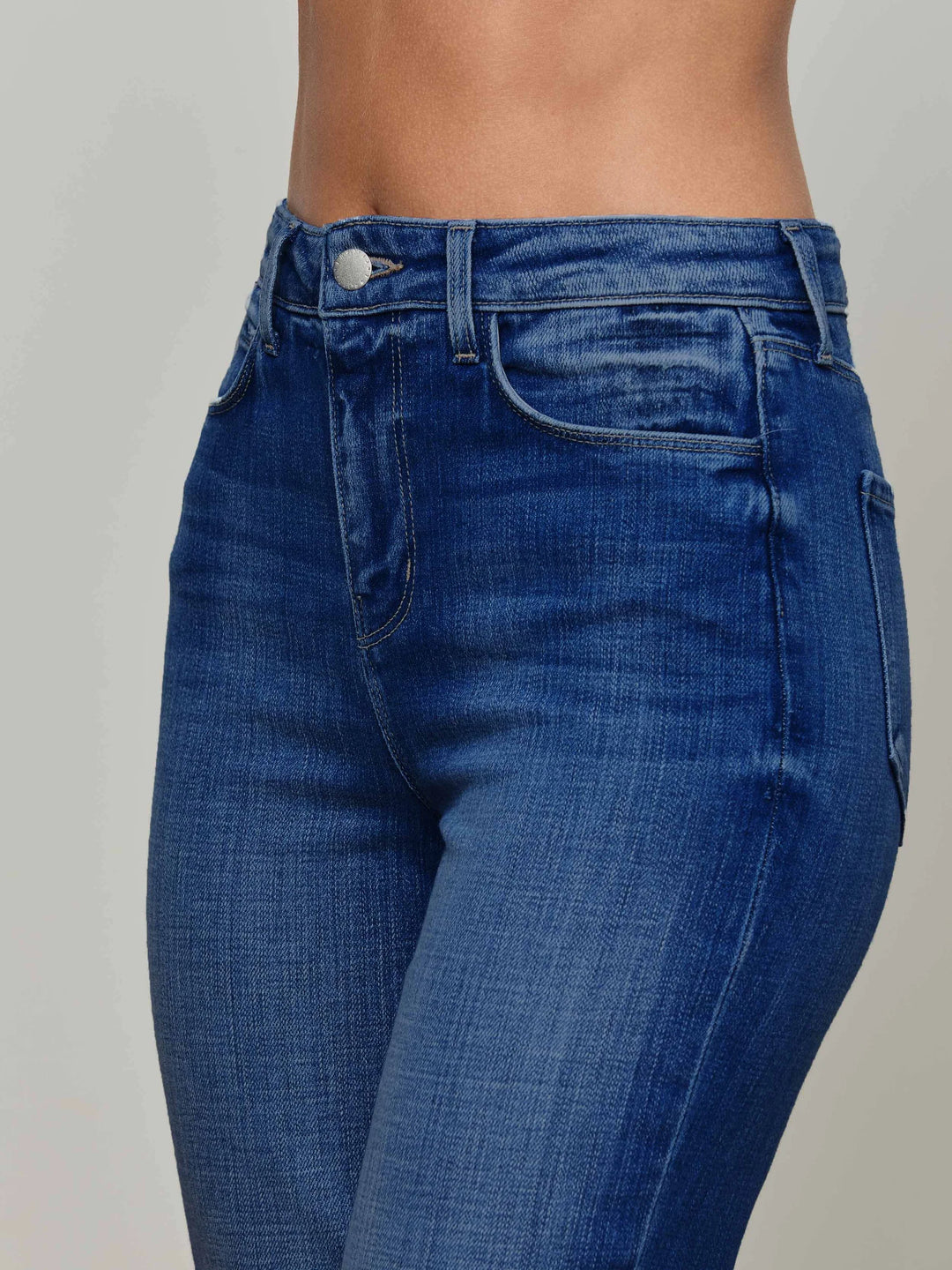 Celestia Ultra High Rise Slim-Leg Jean in Marvista
