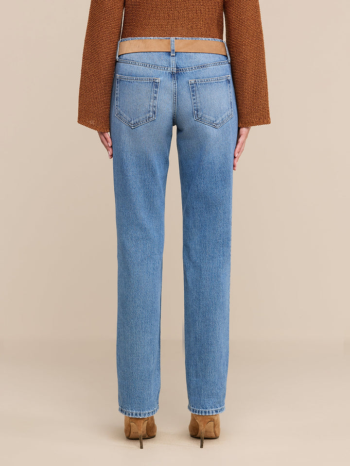 Armida Low-Rise Slouch Jean in Solvang Destruct