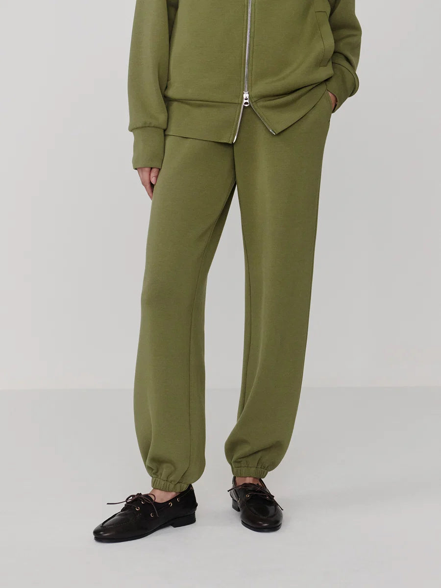 The Classic Cuff Pant 25" in Loden Green