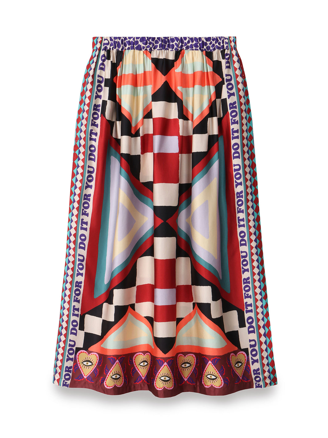Joy Nomadic Printed Midi Skirt