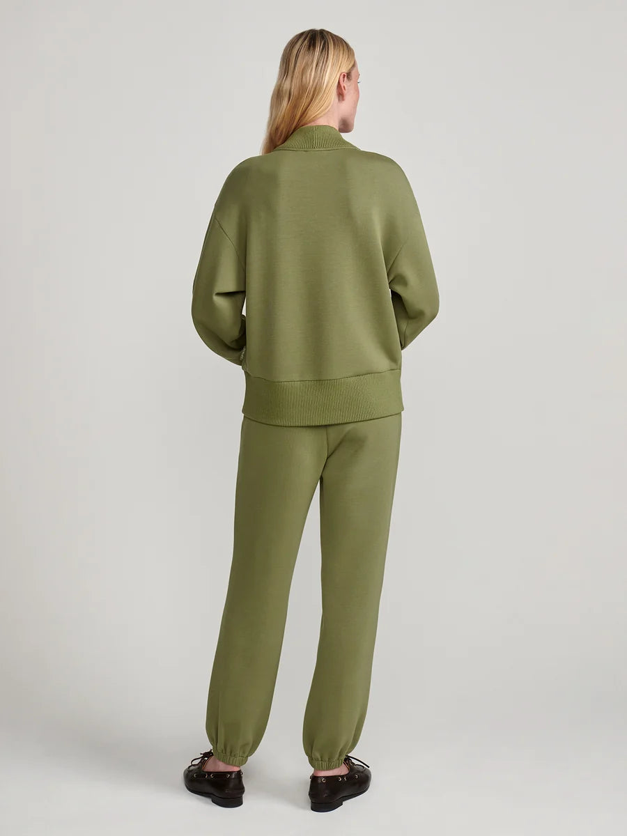 The Classic Cuff Pant 25" in Loden Green