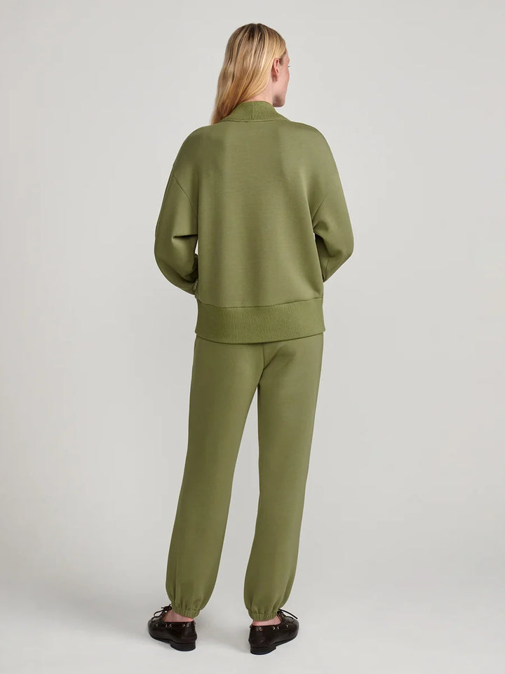 The Classic Cuff Pant 25" in Loden Green