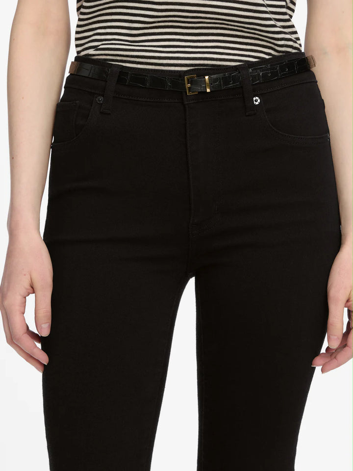 The Reboot Crop Jean in Black
