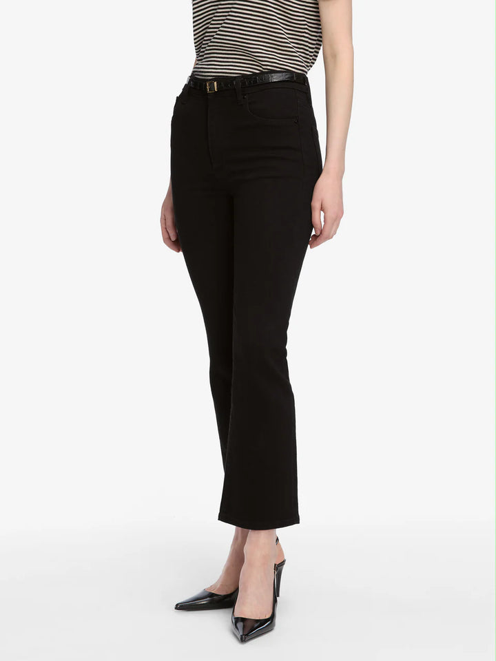 The Reboot Crop Jean in Black