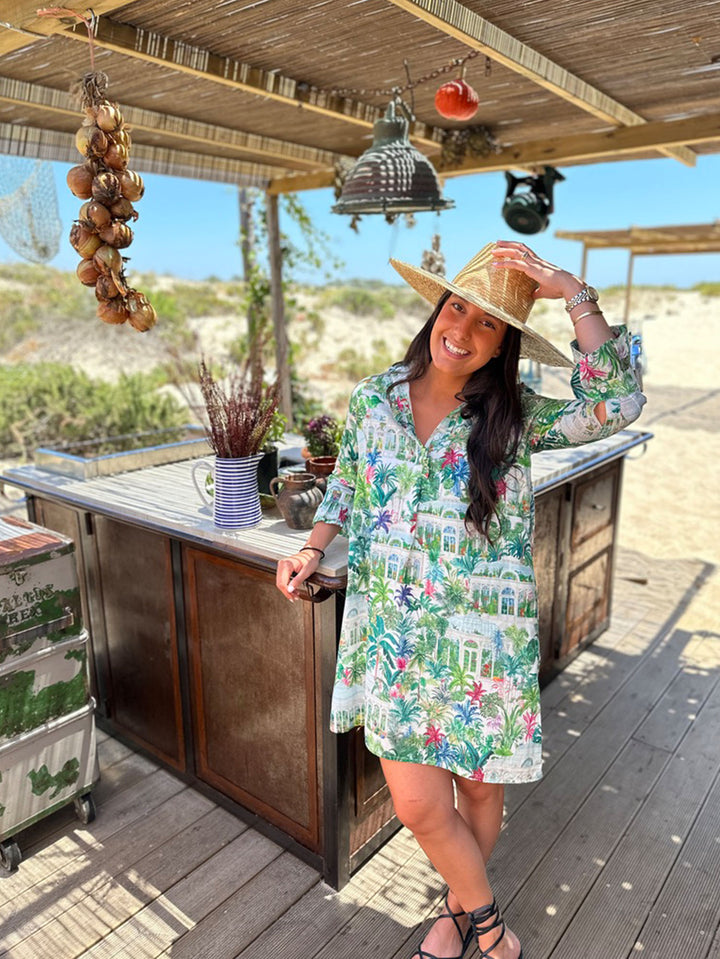 Gara Dress in Palmera