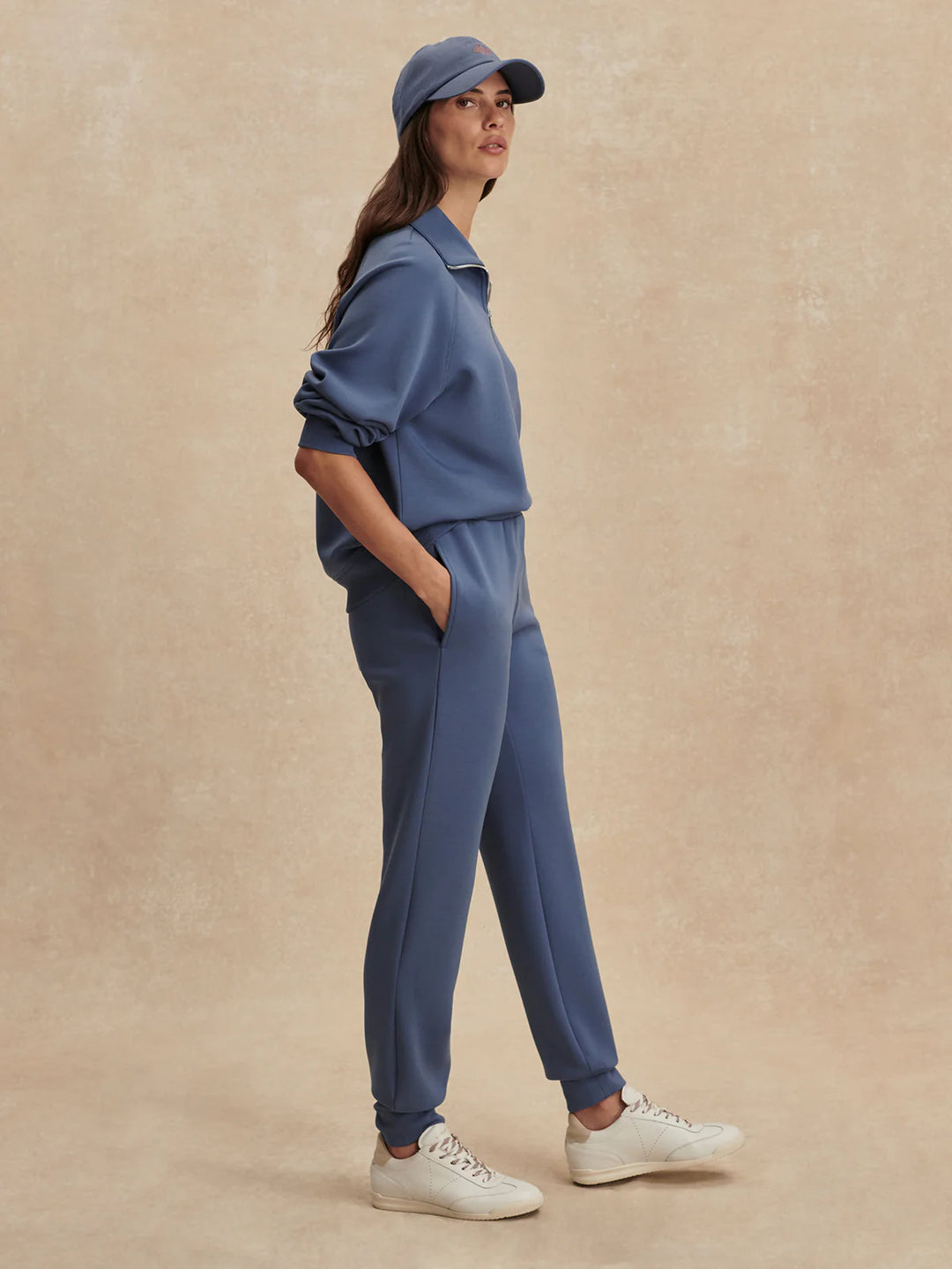 The Slim Cuff Pant in Bijou Blue