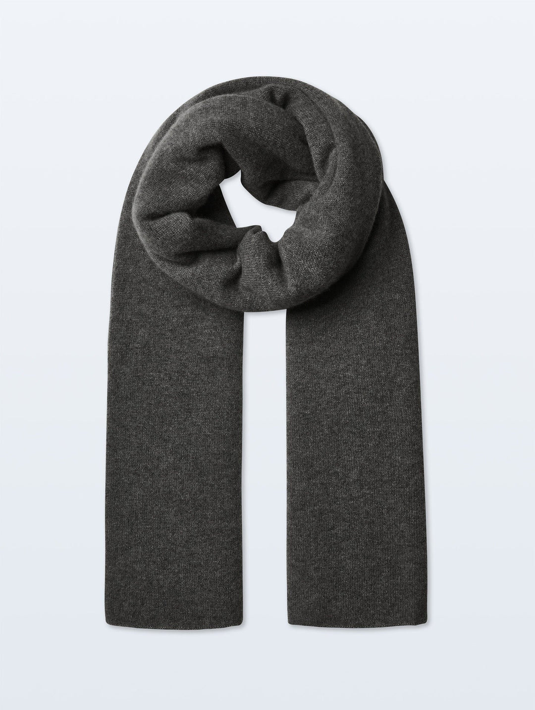 Cashmere Travel Wrap in Dark Slate Heather