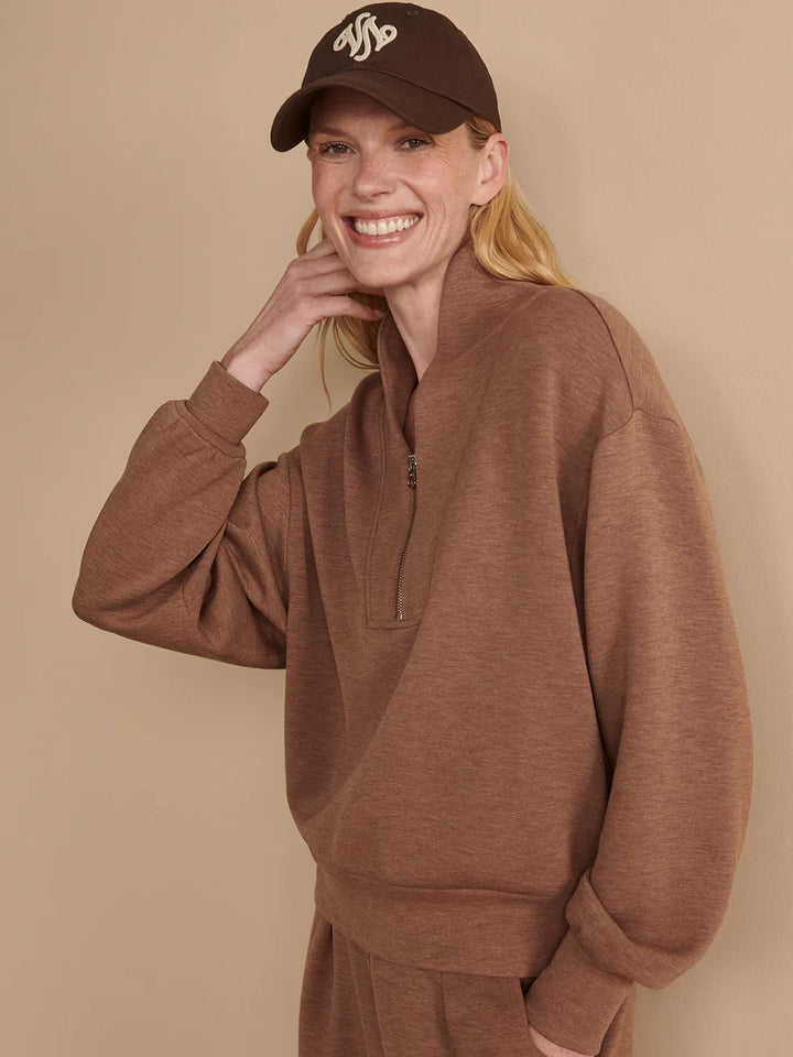 Davidson Sweat in Golden Bronze Marl