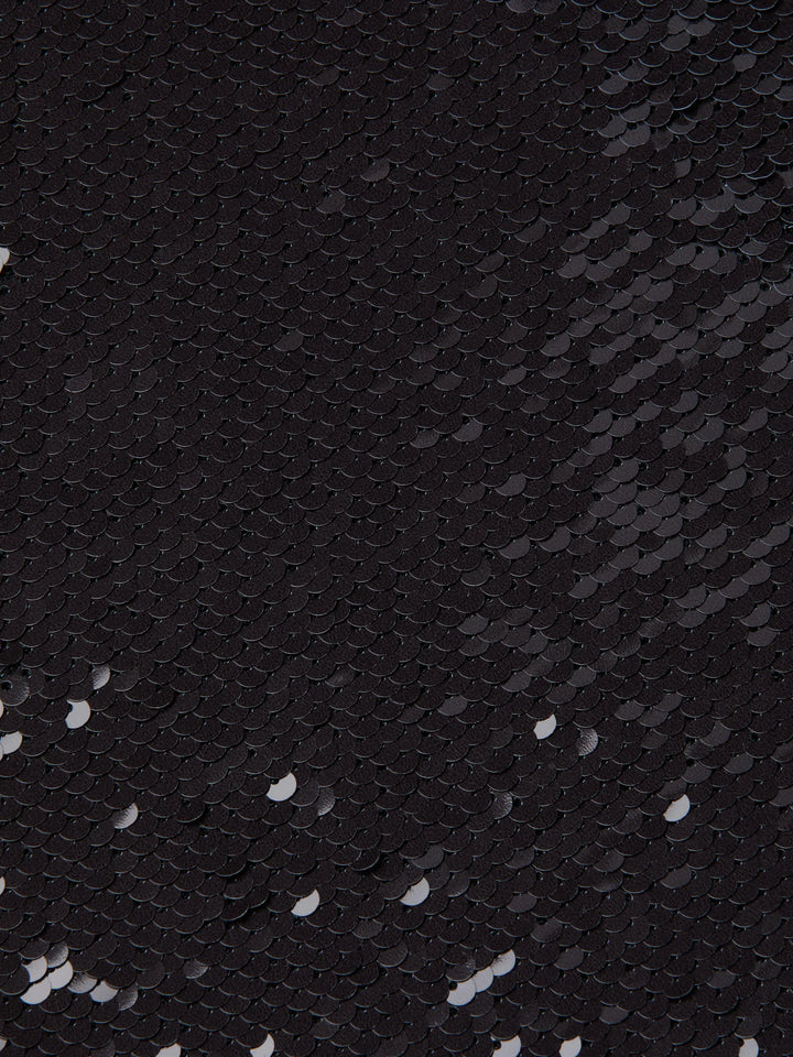 Lilith Sequin Dress in Black/White