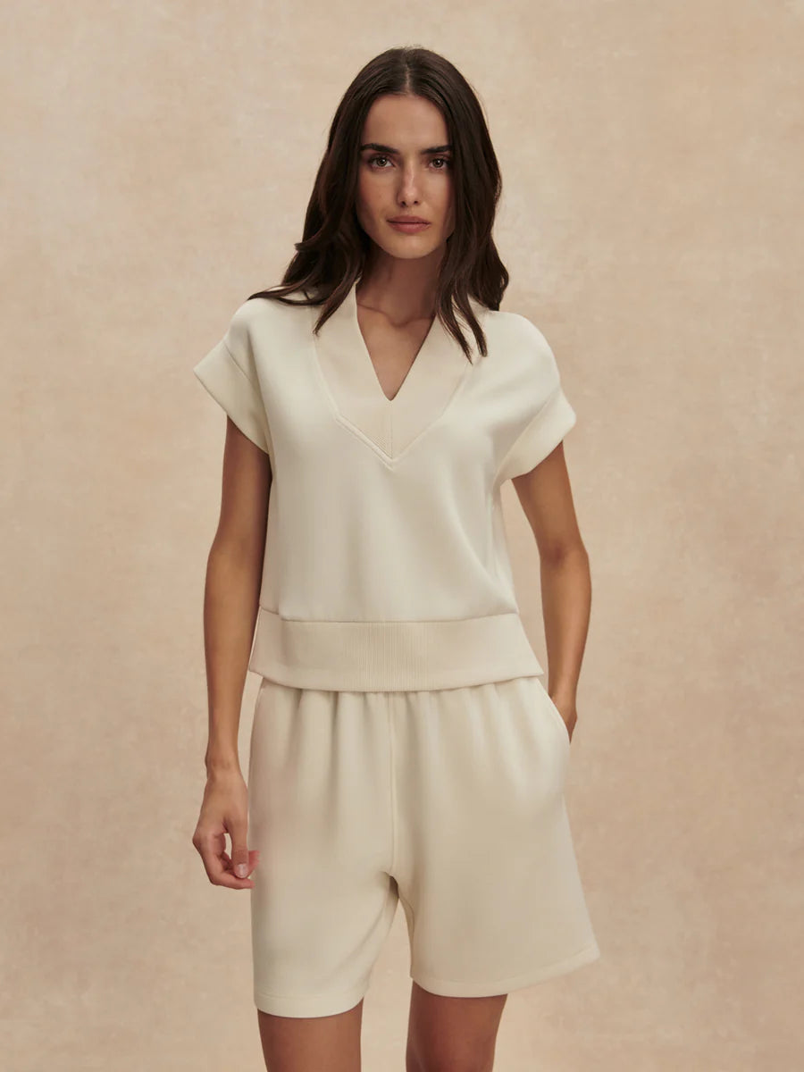 Rumer Long Shorts 6.5" in Pristine