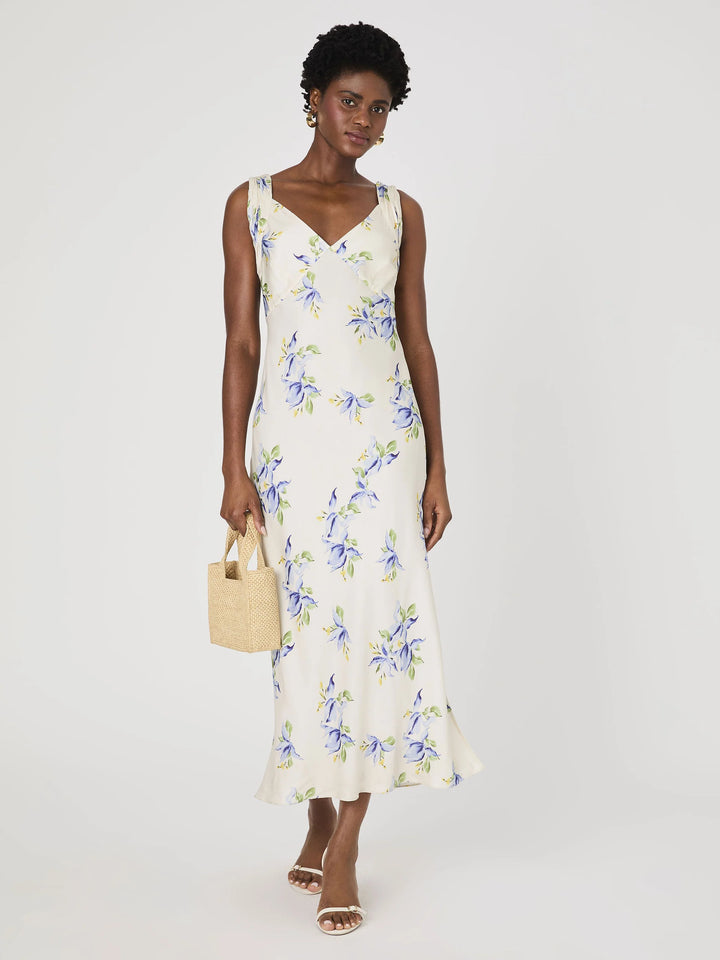 Ennis Vivian Dress in Pale Iris Multi