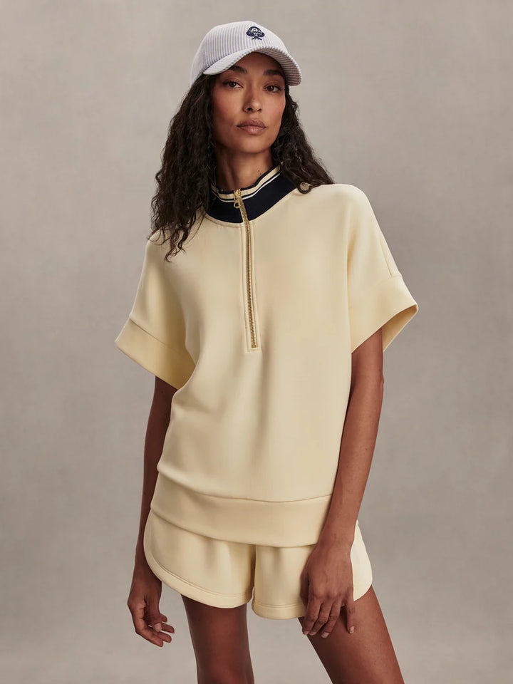 Ritchie 2.0 Short Sleeve Sweatshirt in Anise Flower