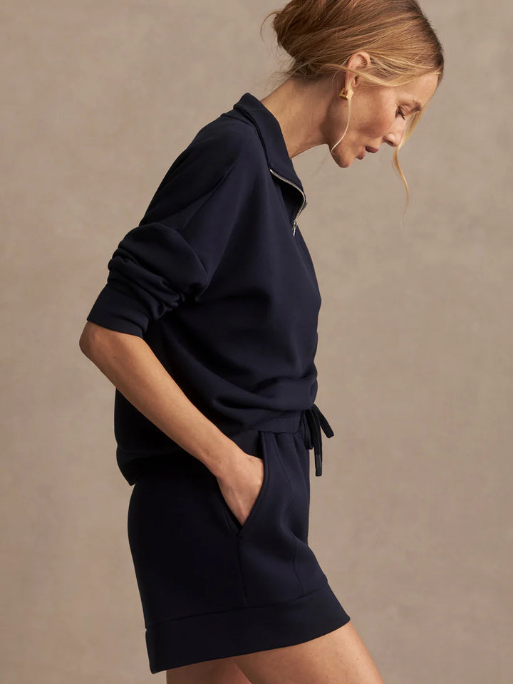 Atrium High-Rise Short 4.5" in Navy