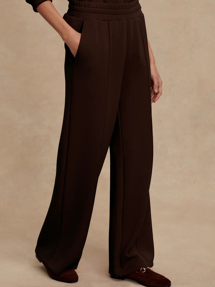 Wide Leg Pant 30 in Coffee Bean