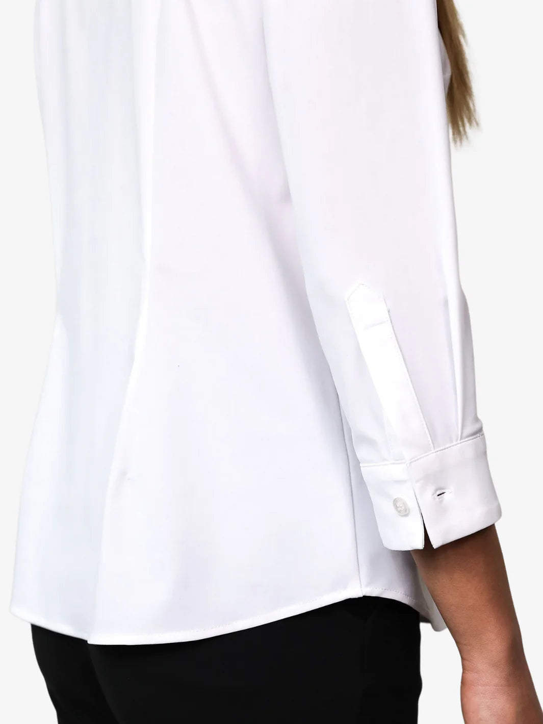 Diane 3/4 Sleeve Top in White