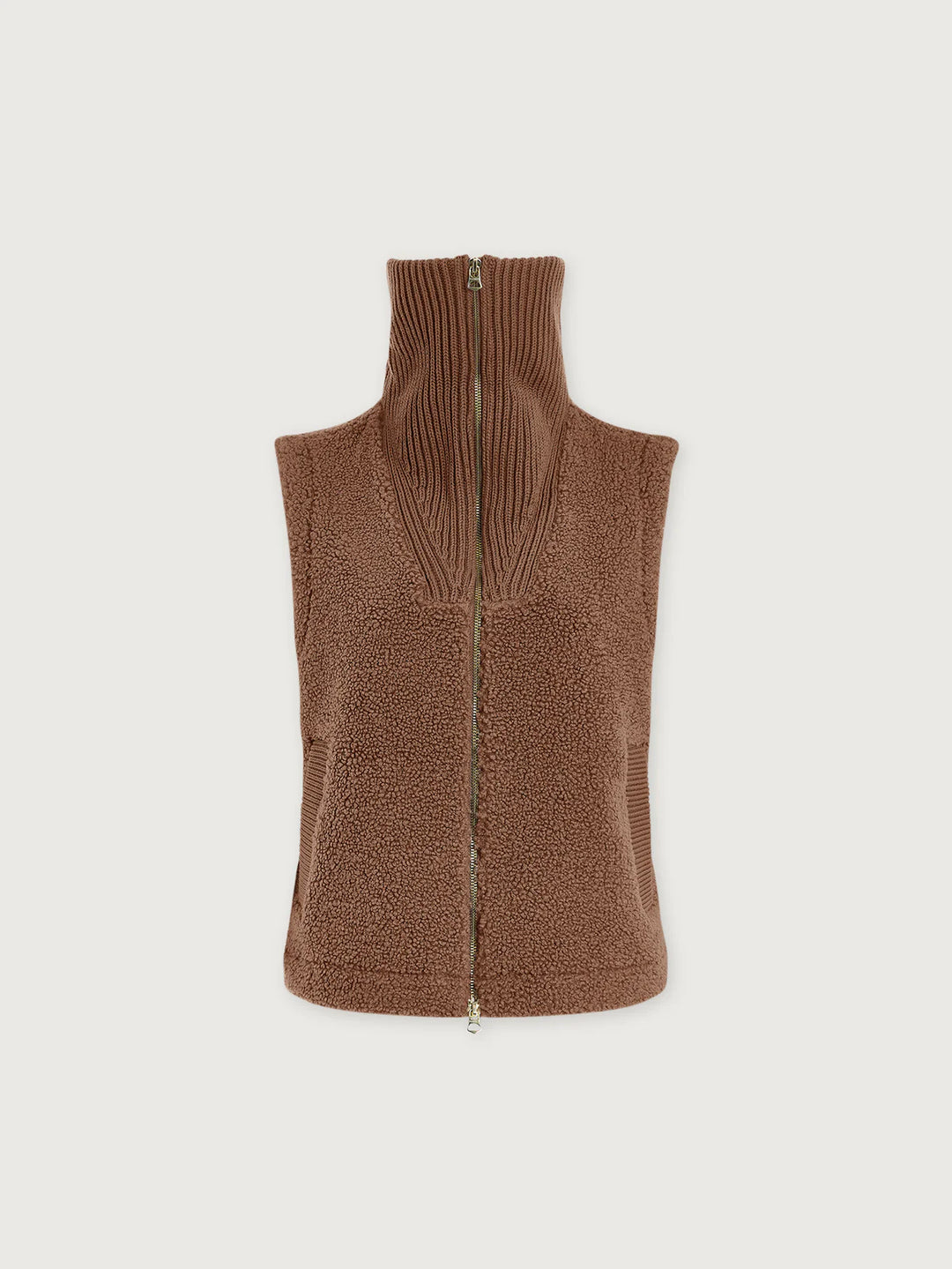 Aspen Gilet in Ash Taupe