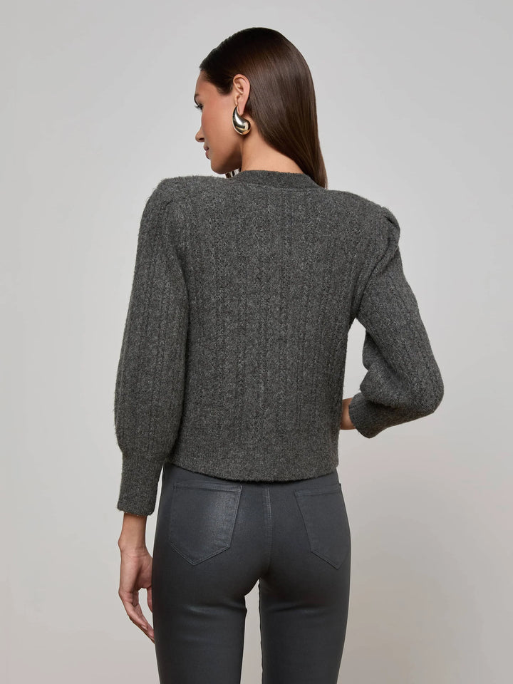 Talulla Cardigan in Charcoal