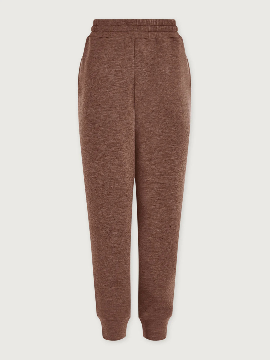 The Slim Cuff Pant 27.5 in Deep Taupe Marl Fleck