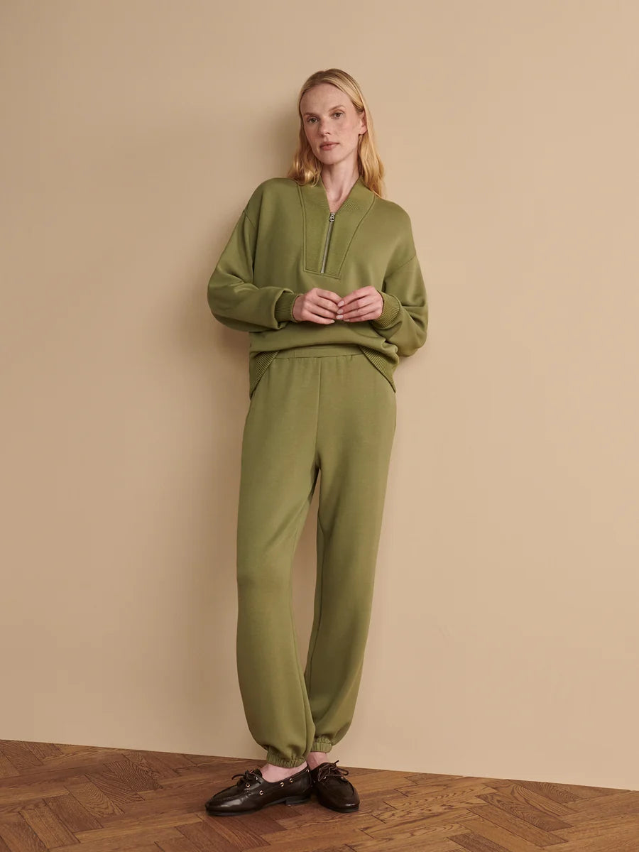 The Classic Cuff Pant 25" in Loden Green