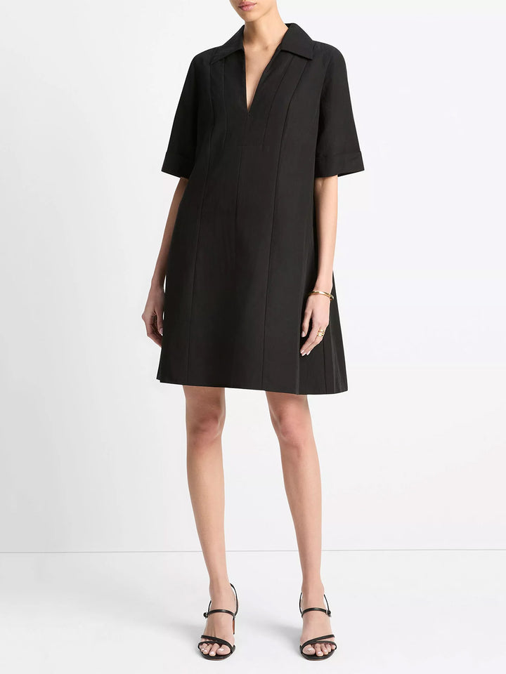 Aline Short Dress in Black