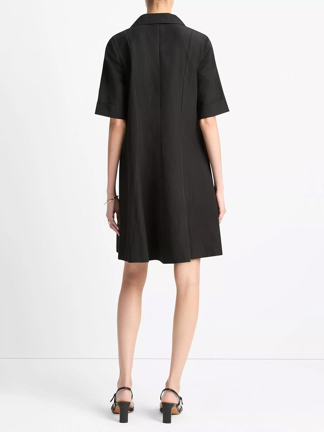 Aline Short Dress in Black