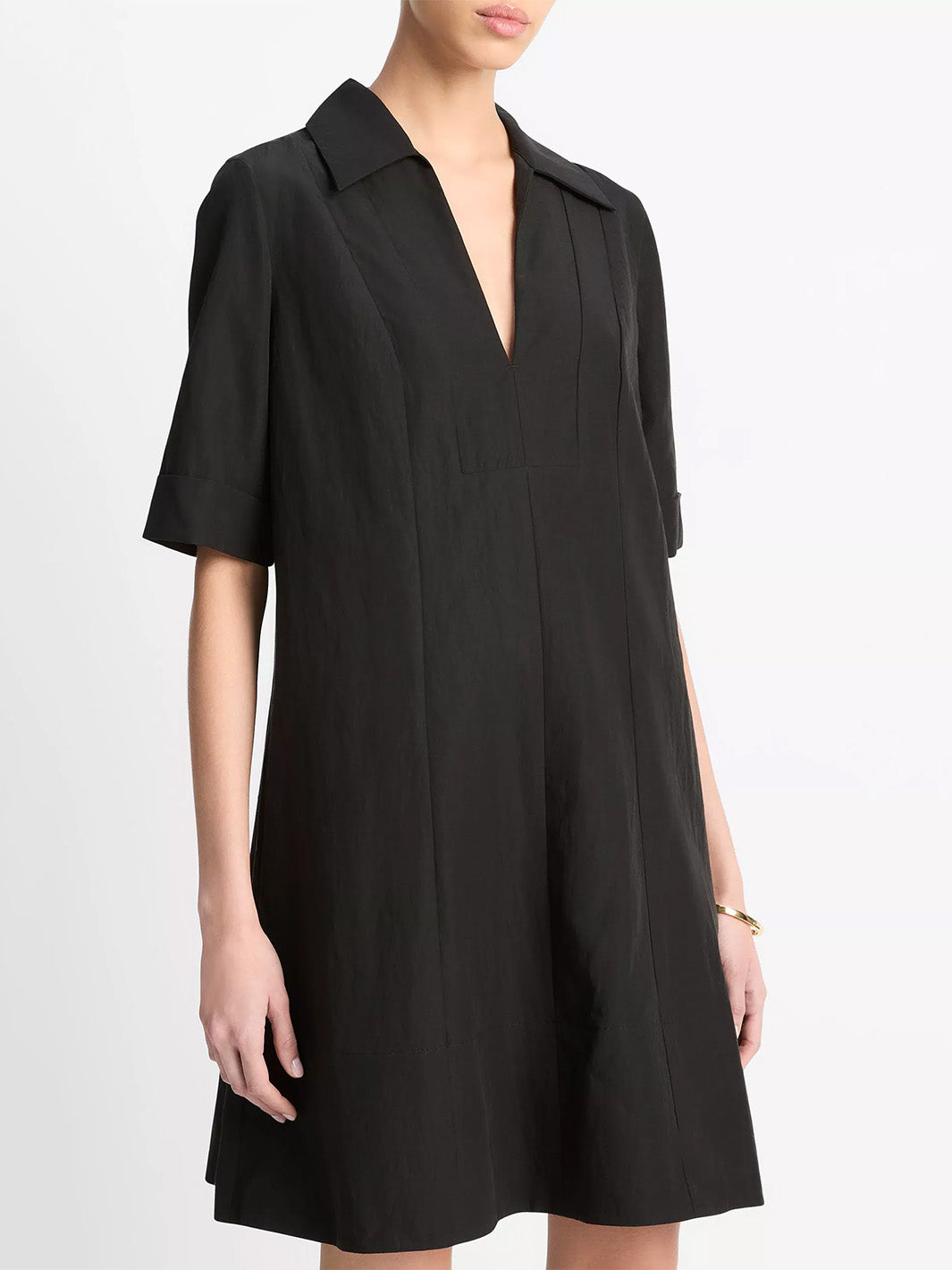 Aline Short Dress in Black
