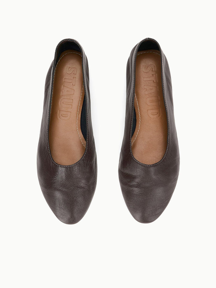 Alba Ballet Flat in Espresso