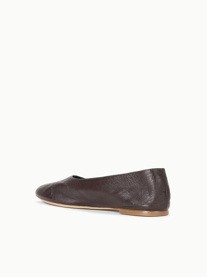 Alba Ballet Flat in Espresso
