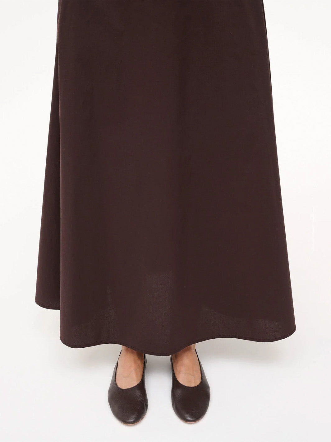Alba Ballet Flat in Espresso