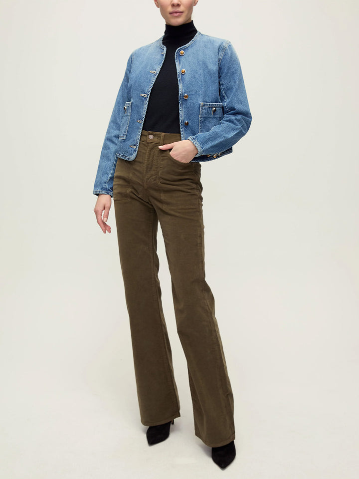 Andrea denim Jacket in French Kiss