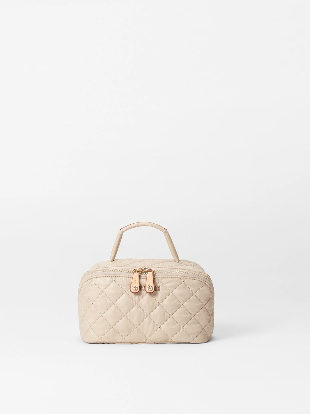 Metro Accordion Cosmetic Organizer in Buff
