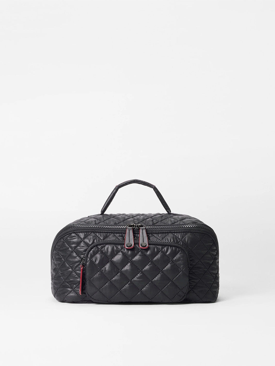 Large Accordion Cosmetic Bag in Black