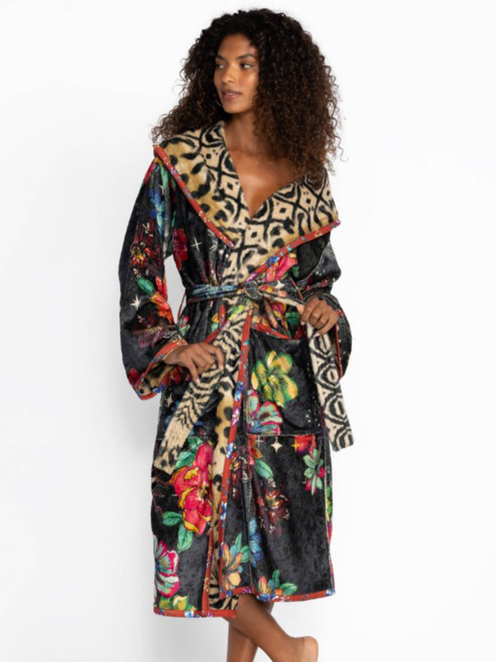 Adti Reversable Robe in Starry Night