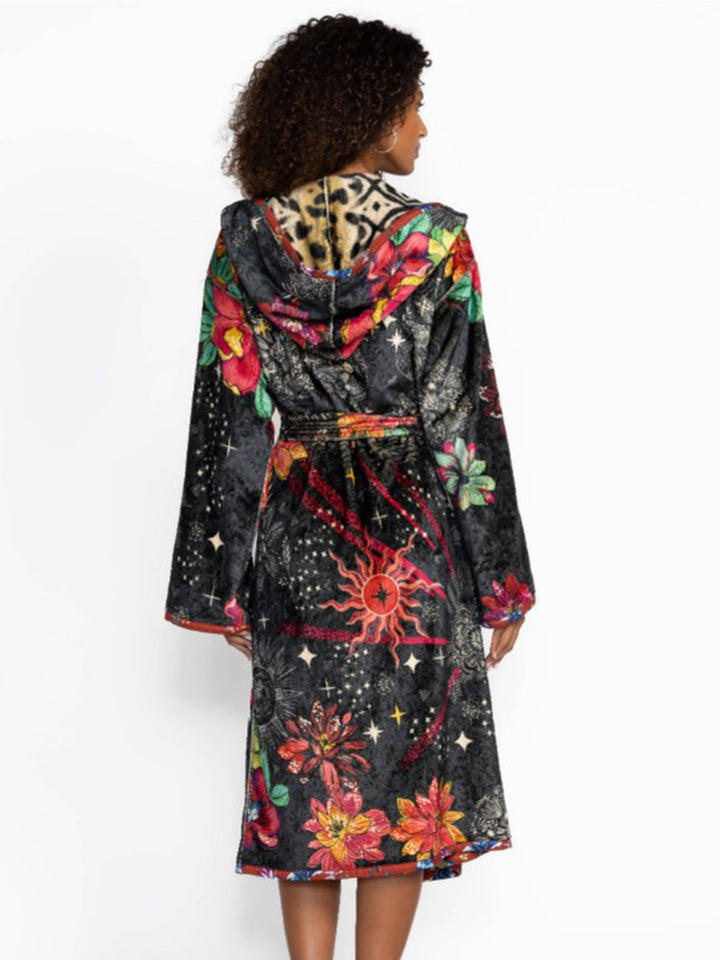 Adti Reversable Robe in Starry Night