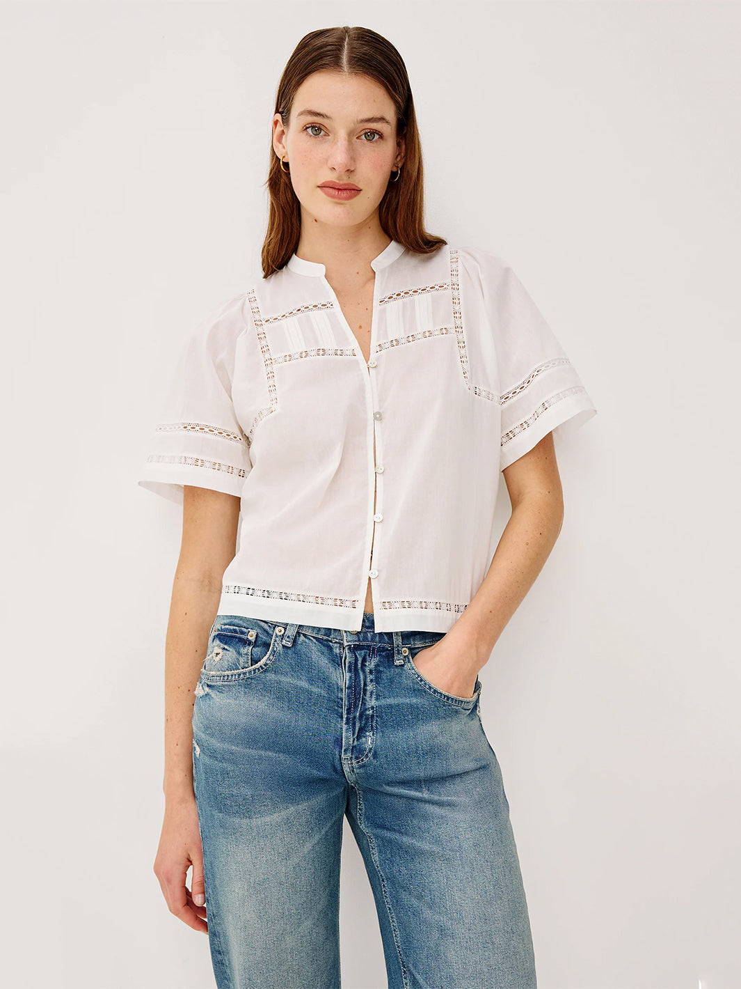 Alanis Shirt in White