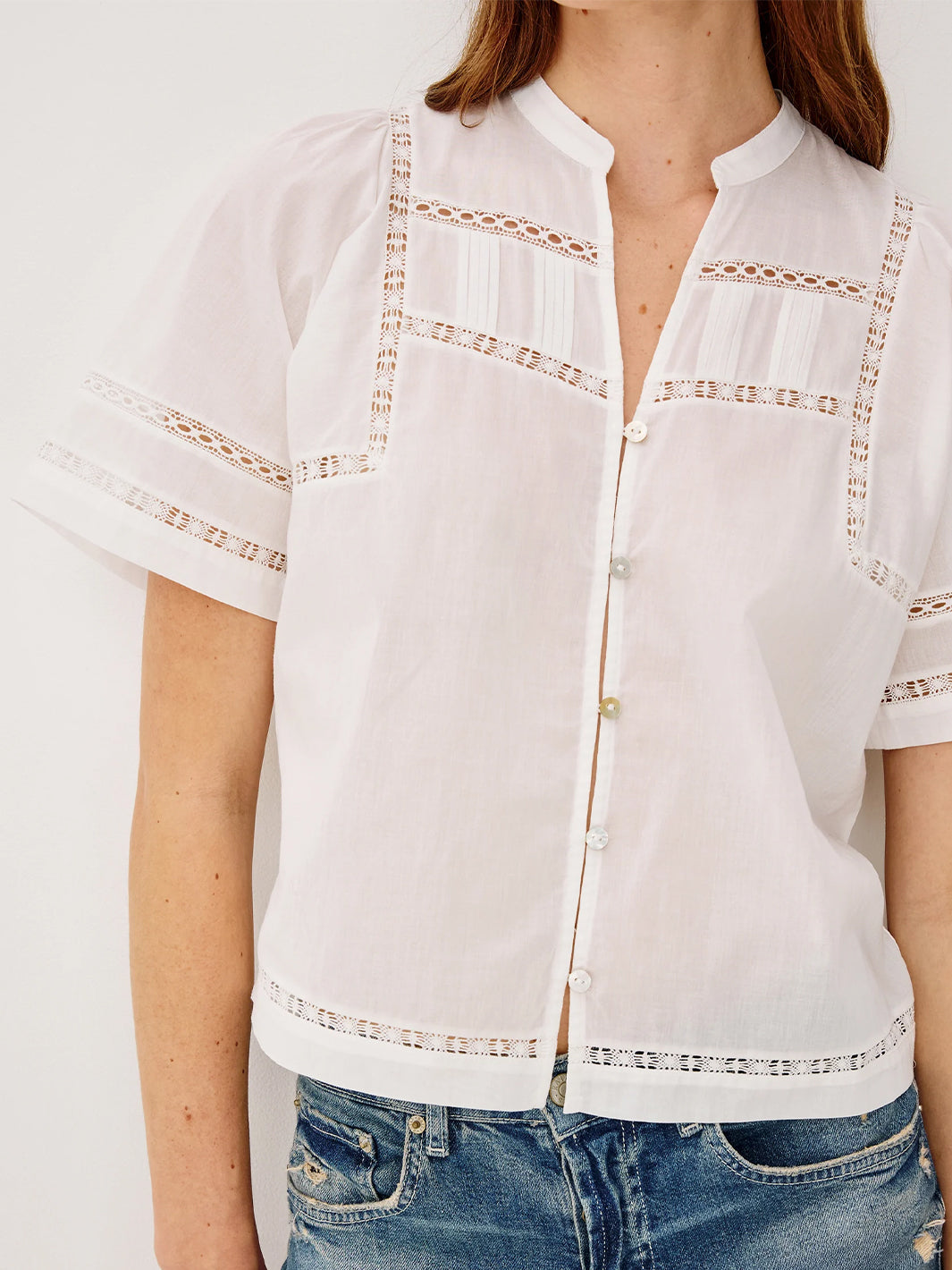Alanis Shirt in White
