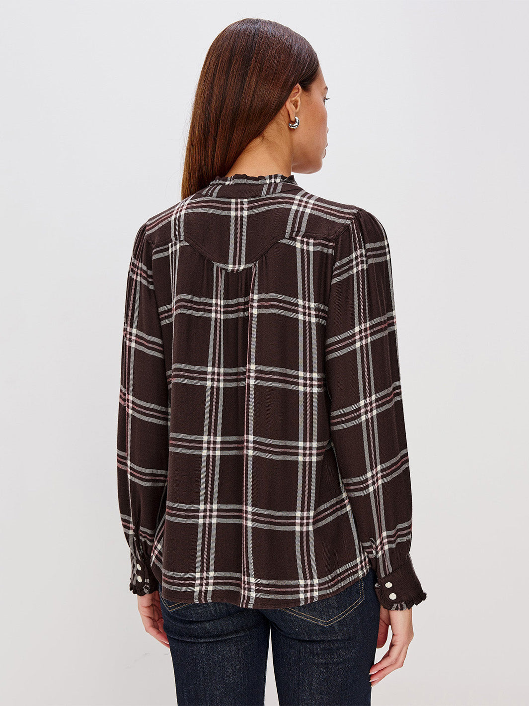 Alanna Shirt in Chocolate Napoleon